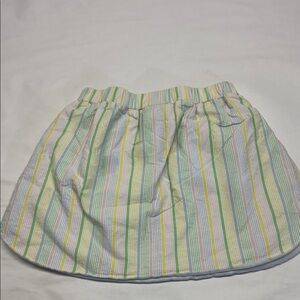 TBBC Striped Pastel Skirt